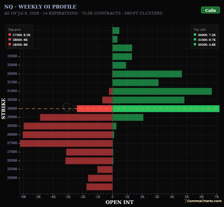 Weekly OI Profile · NQ